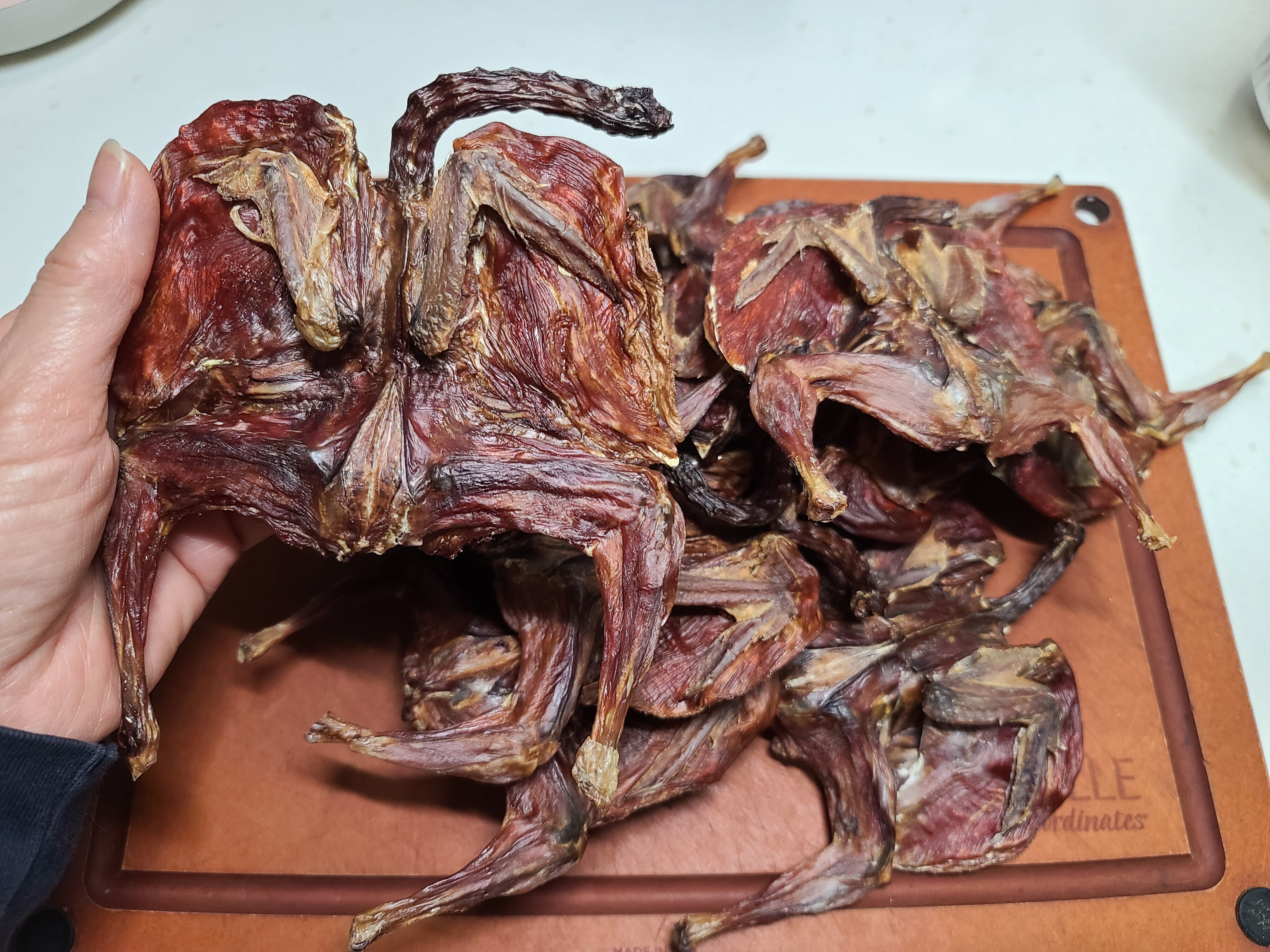 風乾鵪鶉原隻