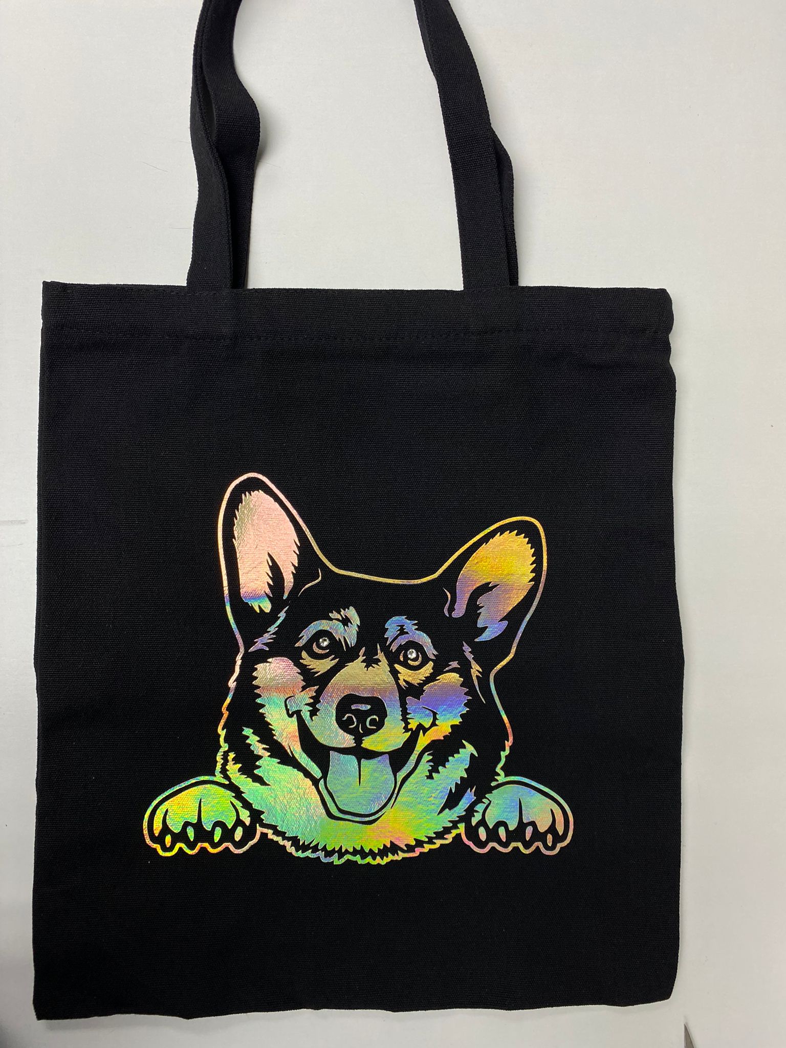 Tote Bags - Corgi