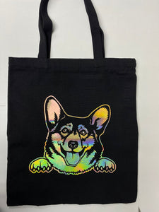 Tote Bags - Corgi