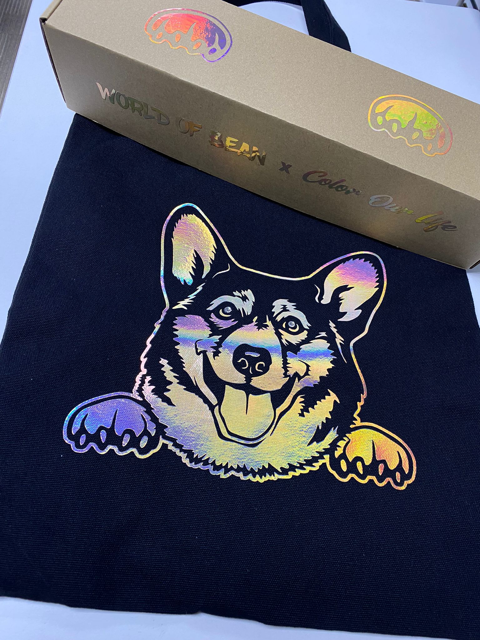 Tote Bags - Corgi