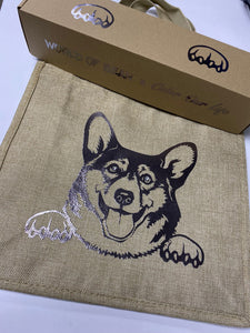 Tote Bags - Corgi