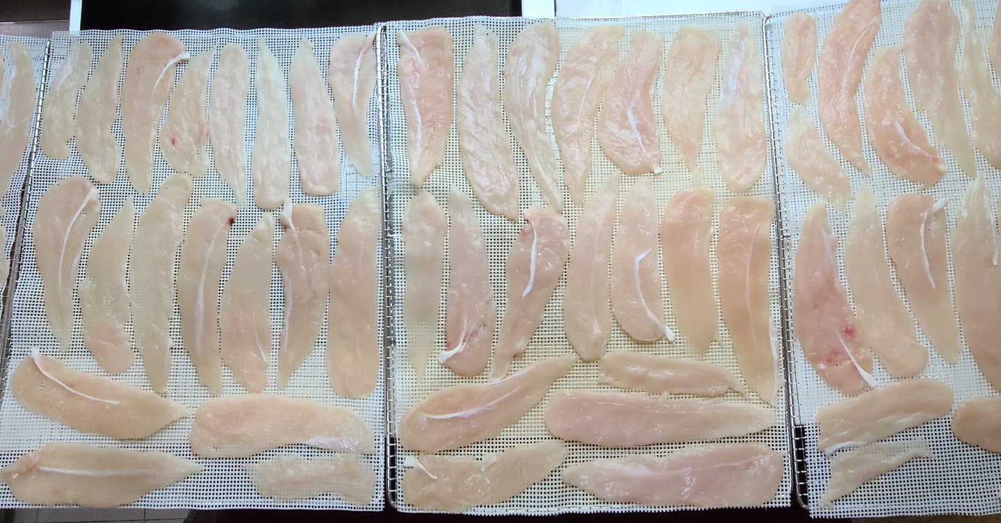 風乾雞肉片