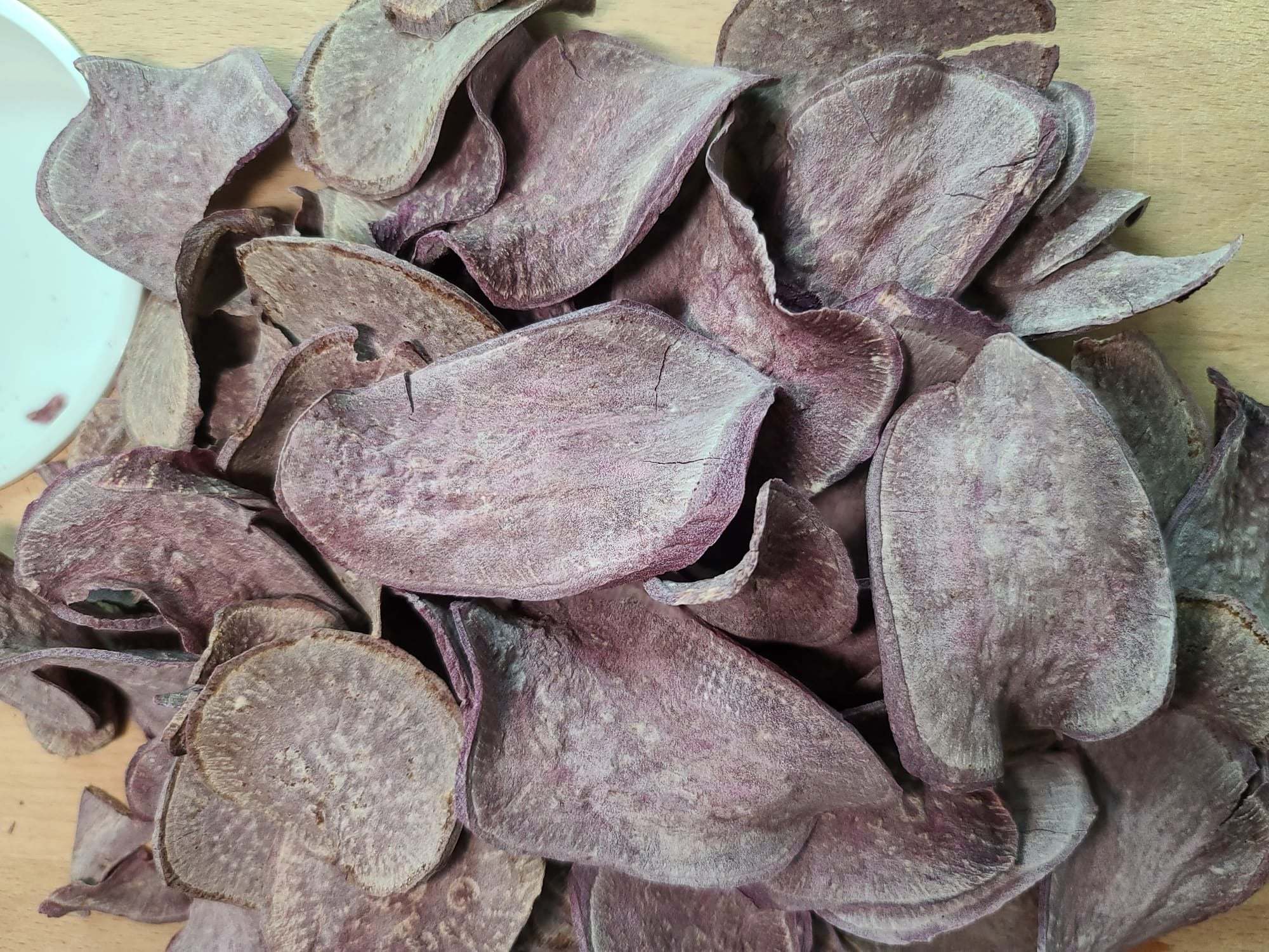 風乾紫薯片